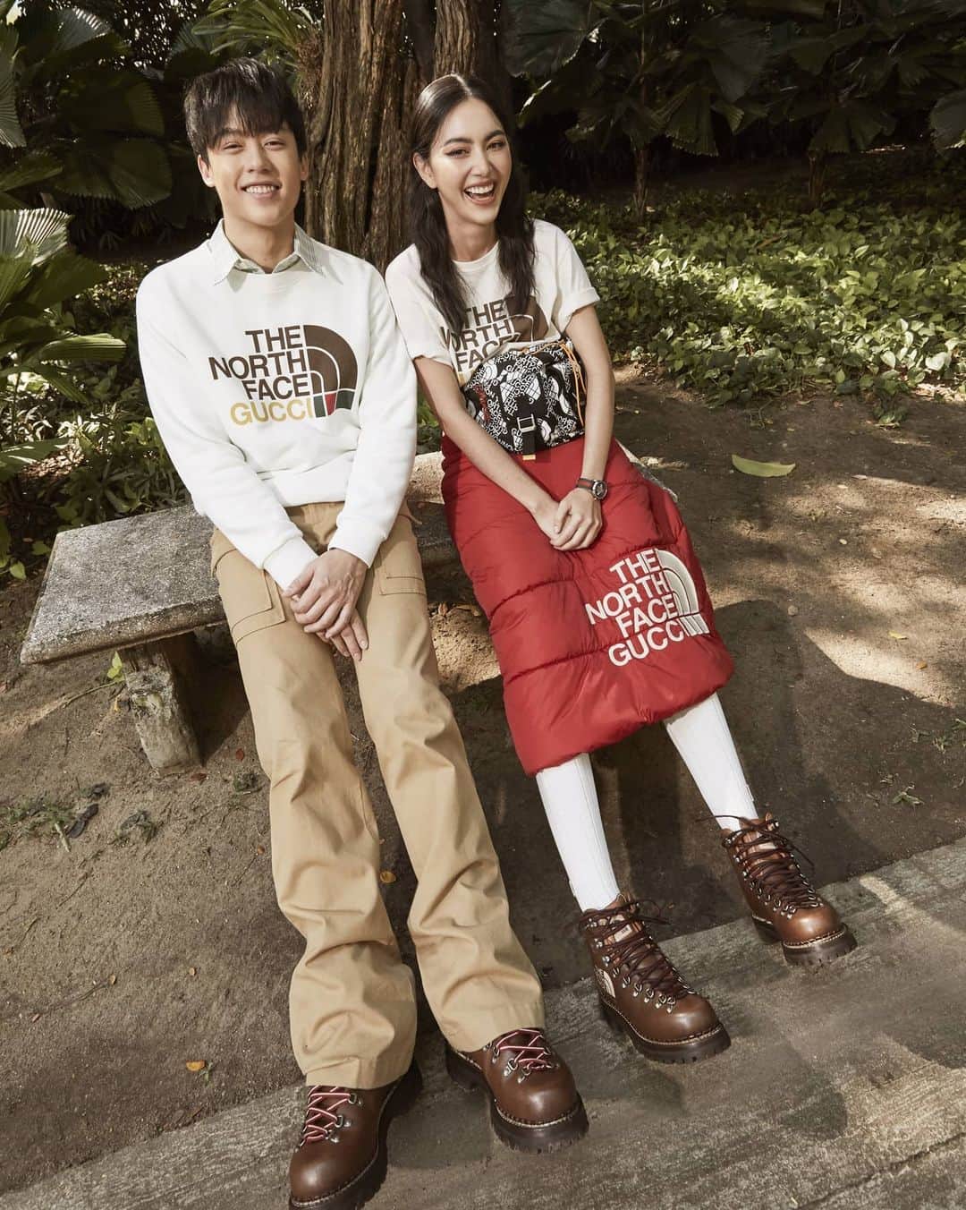 マイ・ダーウィカーさんのインスタグラム写真 - (マイ・ダーウィカーInstagram)「🐒🏞️🌴🌿🌳  #TheNorthFacexGucci #Gucci」1月12日 10時54分 - davikah