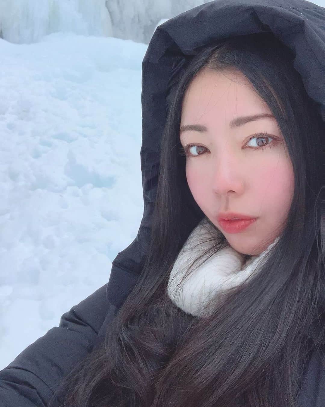 永野桃子　のインスタグラム：「ゆきんこ〜❄️  あたたかくして過ごそうね☃️✨」