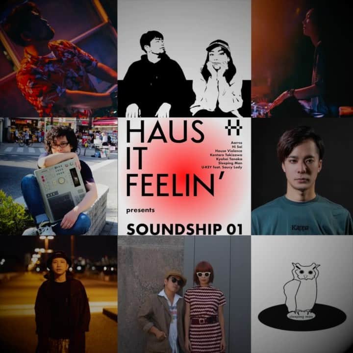 DJ Yummyのインスタグラム：「1/15 out🫀🫀🫀🫀宜しくお願いします。 Title : H.I.F Presents Soundship 01 Artist : Various Artists Track List 01.Moon Crab (Original Mix) - Sleeping Man 02.Dazzling (Original Mix) - U-KEY feat. Saucy Lady 03.Hooman (Original Mix) - Aarrss 04.Urszula (Original Mix) - House Violence 05.Water Lily (Kyohei Tanaka Remix) - Aarrss 06.Amanecer (Original Mix) - Hi Sai 07.Mingle (Original Mix) - Kyohei Tanaka 08.Stayhome For My Friends (Original Mix) - Kentaro Takizawa  Label : Haus It Feelin' Records Format : Digital Download Catalog Number : HIFR020 Release Date 2021.01.15<beatport exclusive release> 2021.01.29<All Store>  2020年12月で始動して3年を迎えた当レーベル。いよいよ初のコンピレーション”Soundship”をリリース。Kentaro Takizawaがここ数年で出会った才能達の全曲書き下ろし未発表曲を収録。参加アーティストはレーベル作品でもお馴染みの”Kentaro Takizawa”、”Aarrss”、”Kyohei Tanaka”、”Sleeping Man”。 ”Back 2 Back Bay”で”Monolog”名義でコラボレーションした”Yuki Kanesaka”の別名義”U-KEY feat. Saucy Lady”。そして、Plastik People<US>、House Cookin<BE>からリリースを重ねる実力派Producerの”House Violence”。さらには、都内を中心に活動するDJ ”Hi Sai”のデビュー曲も収録。日本人プロデューサーの奏でるダンスミュージックの魅力と才能が凝縮された8曲です。  #hausitfeelin #djlife #party #studiolife #SoundScape #japan #tokyo #housemusic #deephouse #Organichouse  #techhouse #afrohouse #disco #kentarotakizawa #love #fun #smile #music #travelgram #residentadvisor」