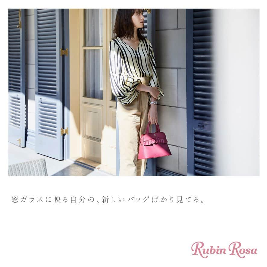 ルビンローザのインスタグラム：「@rubinrosa_japan #ルビンローザ #rubinrosa #bag #handbag #かわいいバッグ」