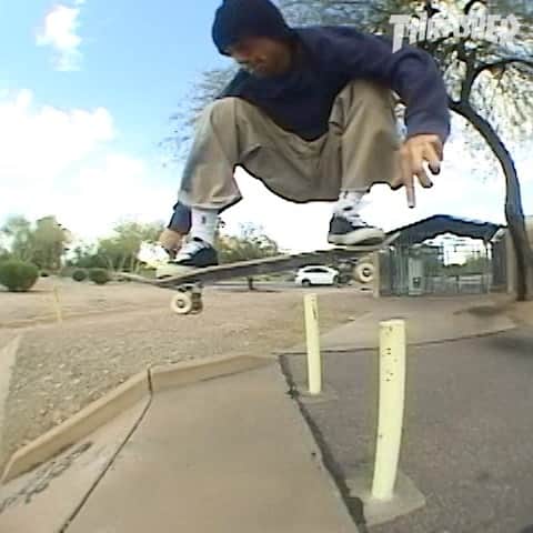 スラッシャーのインスタグラム：「👉🏾 @nickyblaze187 & @maxkeeblesbigfeeble’s CAHOOTS video is LIVE on ThrasherMagazine.com 📡」