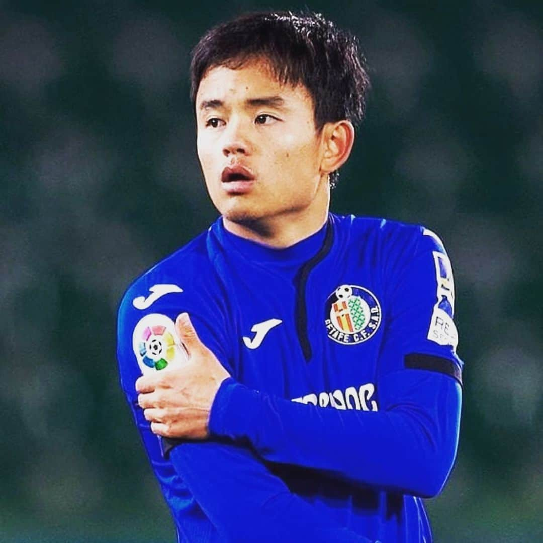 久保建英のインスタグラム：「Muy contento por la victoria y los 3 puntos!!! Muchas gracias a todos @getafecf #久保建英#takefusakubo#Take#kubo」