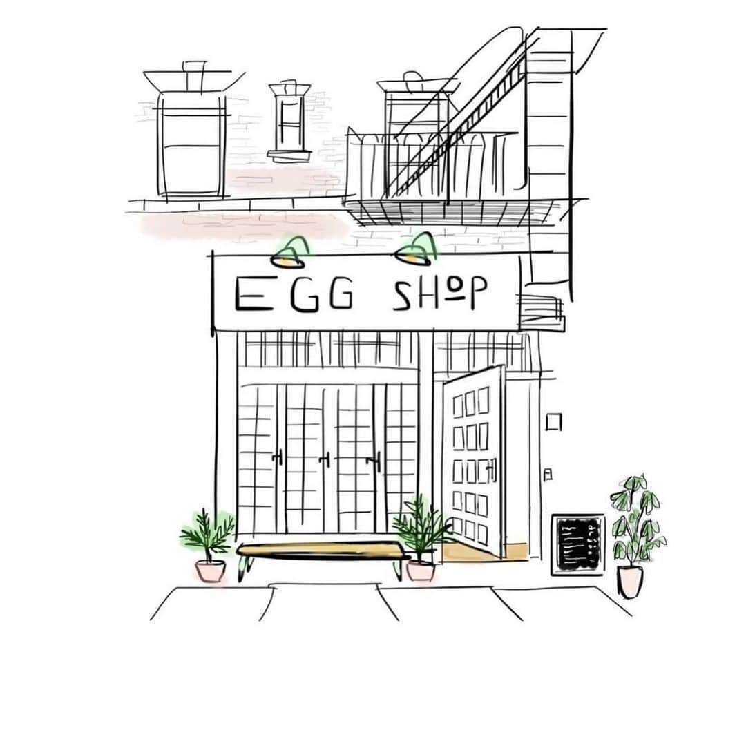 エッグショップのインスタグラム：「Our little shop ❤️  📷 @jennyszy」