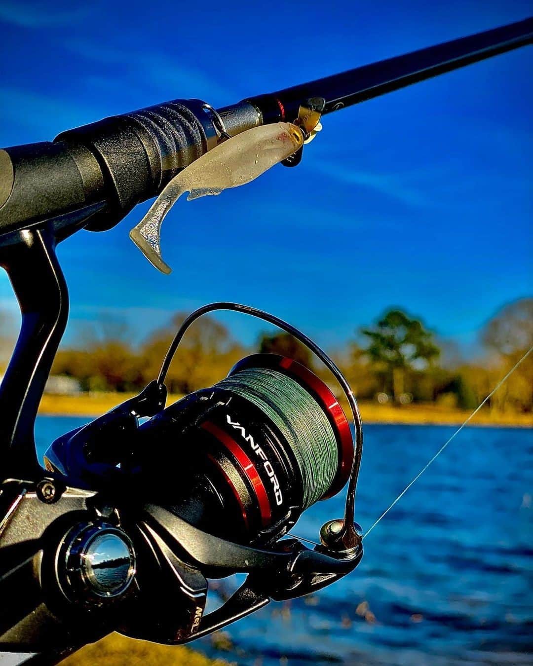 シマノ｜Fishingのインスタグラム：「Sending a spy behind enemy lines.  #FishShimano #BassFishing #SpyBait #Vanford  📸: @poozler.bassin」