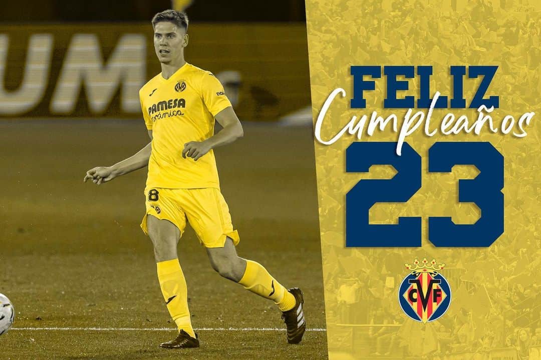 ビジャレアルCFのインスタグラム：「¡Feliz 2️⃣3️⃣º cumpleaños para el defensa groguet @juanfoyth 🥳!  . Happy 2️⃣3️⃣rd birthday to Yellows defender @juanfoyth 🥳! . #Villarreal #futbol #football #soccer #LaLiga」