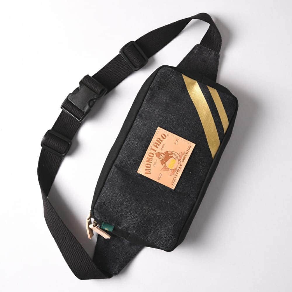 momotarojeansのインスタグラム：「15THB12  15th Special bag!! Gold GTB stripes, Special  leather patch , Green label, everything are very special!!」