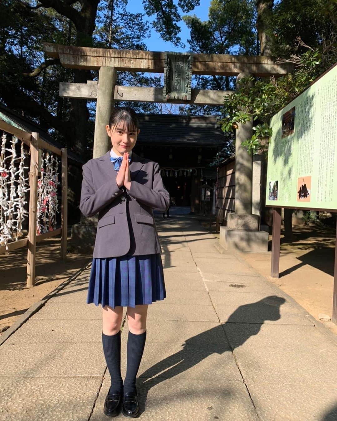 森青葉さんのインスタグラム写真 - (森青葉Instagram)「☺︎︎ マイナビ進学のWebCMが YouTubeにて公開されています！ 新作です 🌤  15秒ver、30秒verどちらもチェックしてみてください（＾ν＾）  夕焼けが綺麗な写真にチラッと富士山が見えてる！縁起が良さそう 🗻 皆さんに素敵なことがありますように 〜  #マイナビ進学 #高校生」1月12日 18時55分 - aoba__mori_official