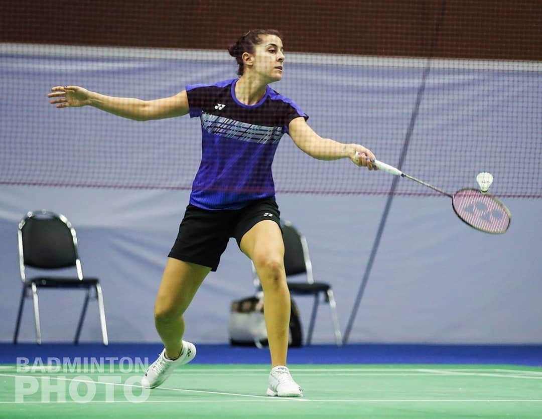 キャロリーナ・マリンのインスタグラム：「The time has come! Ready for the Thailand Open! 🇹🇭🏸 Ha llegado el momento! Preparada para el Open de Tailandia! 💪  #PuedoPorquePiensoQuePuedo #CourtsAreCalling #YonexThailandOpen」