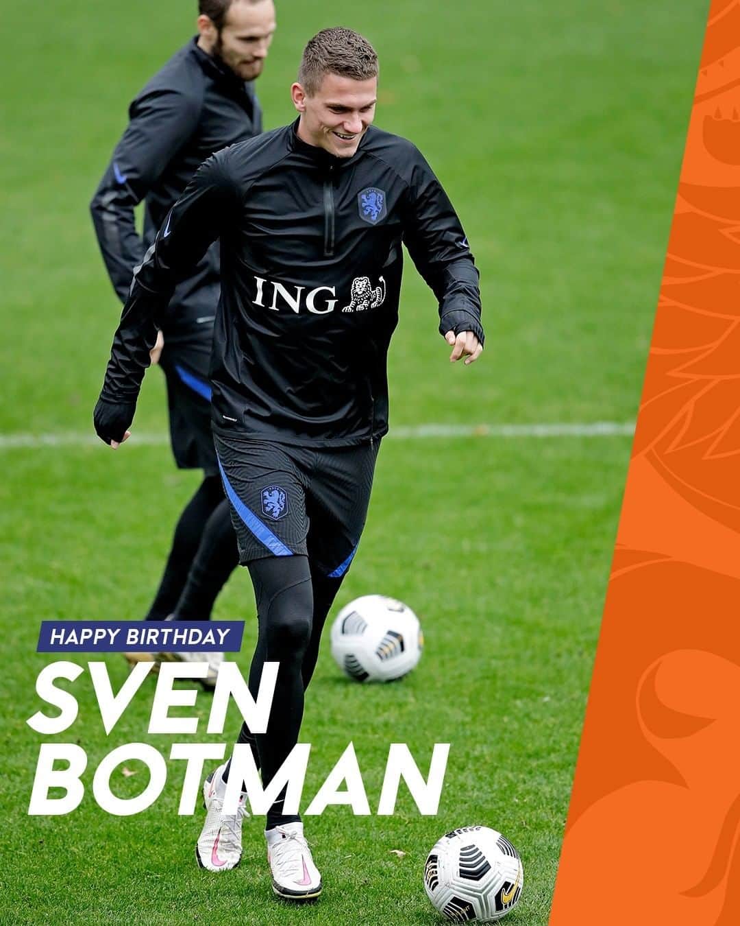 サッカー オランダ代表チームさんのインスタグラム写真 - (サッカー オランダ代表チームInstagram)「Een fijne verjaardag, Sven! 🎉」1月12日 20時11分 - onsoranje