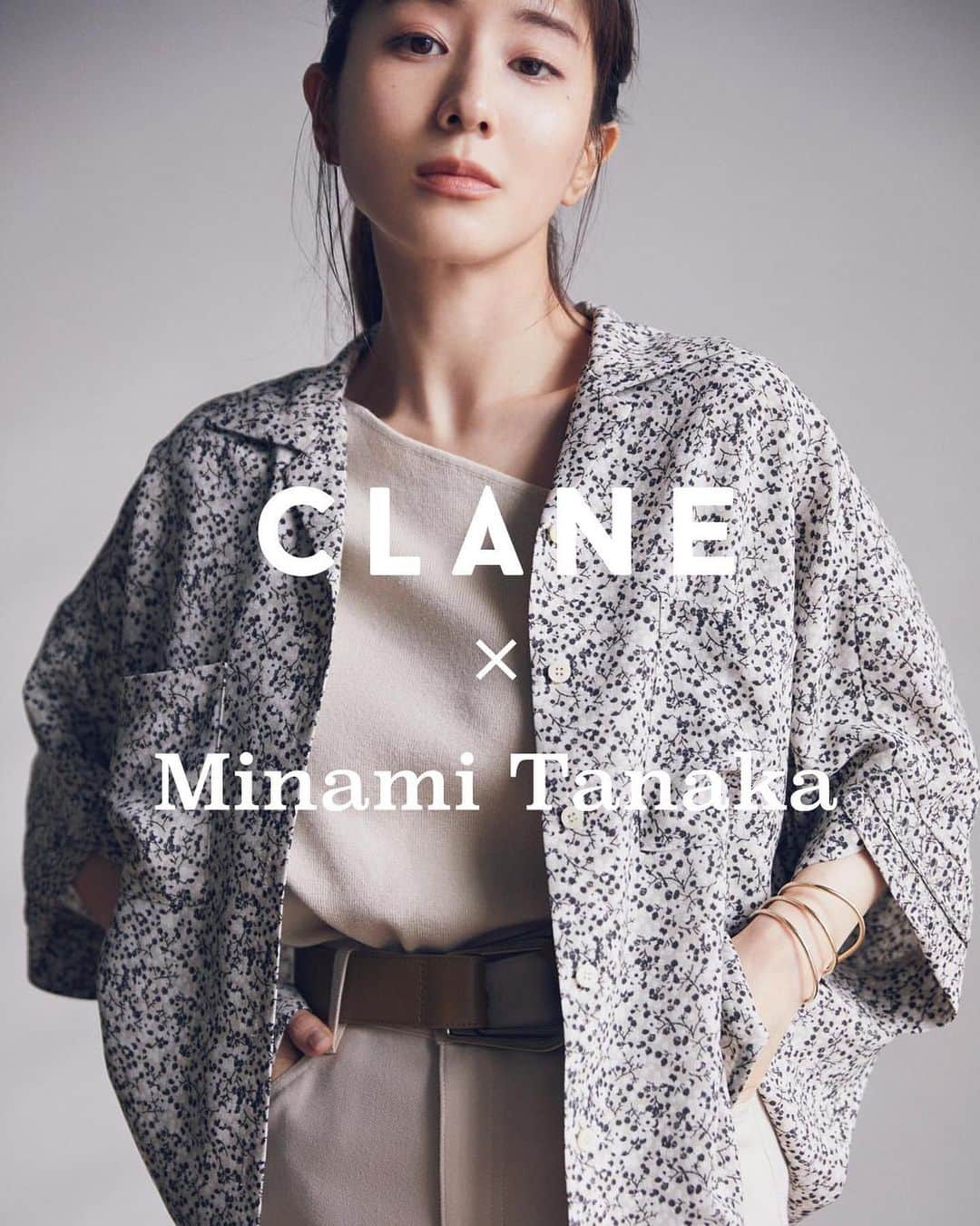 clane_officialさんのインスタグラム写真 - (clane_officialInstagram)「◾️NEWS 「CLANE×田中みな実」のコラボアイテム情報が解禁！CLANE ONLINE STORE限定で1月15日（金）から先行予約販売第一弾「花柄シリーズ」全3型が登場いたします。 . 田中みな実さん初となるアパレルブランドとのコラボレーションアイテムは、女性から圧倒的な支持を受ける田中みな実さんならではのアイディアとCLANEのデザインを掛け合わせ、身長の悩みやバランスなど色々な角度から製作されました。 第一弾先行予約アイテムは「花柄シリーズ」全3型。 ドットモチーフをイメージしたコラボオリジナル柄で、甘すぎないモード感のある花柄なので普段は花柄を着ない方にもオススメのアイテムとなっております。 先行予約販売では税抜30,000円以上お買い上げのお客様に、先着でノベルティのショルダーバッグをプレゼントいたします。  ✔︎ MINAMI TANAKA×CLANE CIRCLE FLOWER SHIRT ¥14,000+tax カラー：アイボリー、イエロー、ブルー . 【コラボレーション詳細】 ■先行発売日：第一弾 2021年1月15日（金） 　　　　　　　第二弾 2021年2月12日（金） ■一般発売日：2021年3月24日（水） ■販売店舗 ：CLANE直営店、CLANE ONLINE STORE ※先行発売はCLANE ONLINE STOREで行います。 ※予約販売数量に達し次第終了となります。 ※花柄シリーズ全3型は第一弾先行予約アイテムです。 ※コラボ商品を税抜30,000円以上お買い上げのお客様に、先着でノベルティのショルダーバッグをプレゼントいたします。  1月14日には松本恵奈のYouTube「Ena Channel」で第一弾アイテムを実際に田中みな実さんが着て、アイテムやオススメコーディネートを紹介する動画が公開されます。 是非お楽しみに！  #CLANE#クラネ#田中みな実#コラボ」1月12日 20時24分 - clane_official