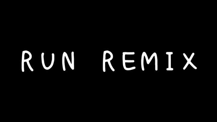 Achiのインスタグラム：「RUN REMIX/tofubeats ft. KREVA,VaVa  歌詞付き青春バージョンでご覧ください✨  音楽がどんな時も力をくれる。  フルバージョンはまたいつか✌🏻  #ゲコジャム #Achinumber #2020」