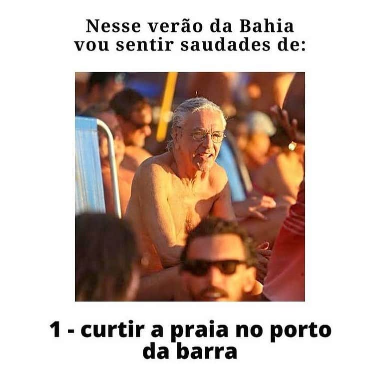 カエターノ・ヴェローゾのインスタグラム：「#Repost @caetanoefoda   Marca os amigos e conta pra gente qual vai ser a sua saudade desse verão na Bahia ❤️   Foto 1: Tiago Caldas  #CaetanoVeloso #CaetanoéFoda」