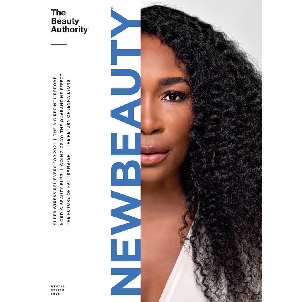 ビーナス・ウィリアムズのインスタグラム：「Honored to be on the cover of @newbeauty for their Winter/Spring 2021 issue ! ⠀⠀⠀⠀⠀⠀⠀⠀⠀⠀⠀⠀ I had so much fun chatting beauty, fashion, business, and more with them. On stands Tuesday, January 19 : )」