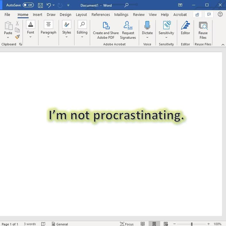 Microsoftさんのインスタグラム写真 - (MicrosoftInstagram)「You’re procrastinating.」1月13日 2時19分 - microsoft