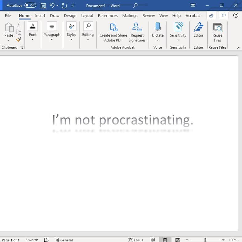 Microsoftさんのインスタグラム写真 - (MicrosoftInstagram)「You’re procrastinating.」1月13日 2時19分 - microsoft