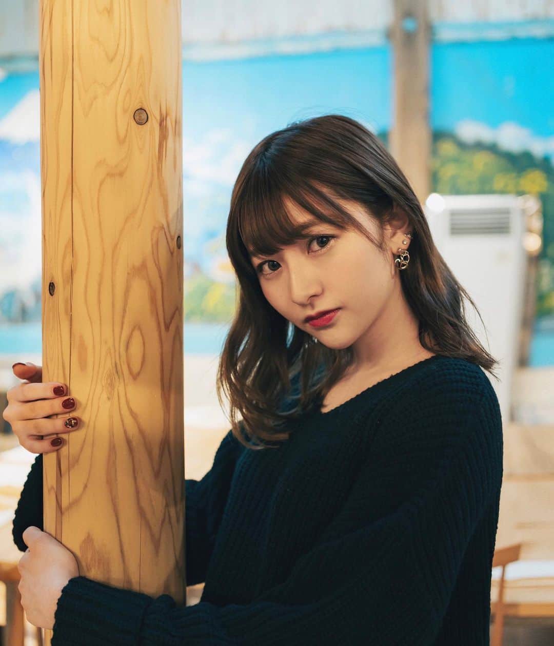 のインスタグラム：「外見たら雪降ってた！！ あったかくして寝よね:;(∩´﹏`∩);:」