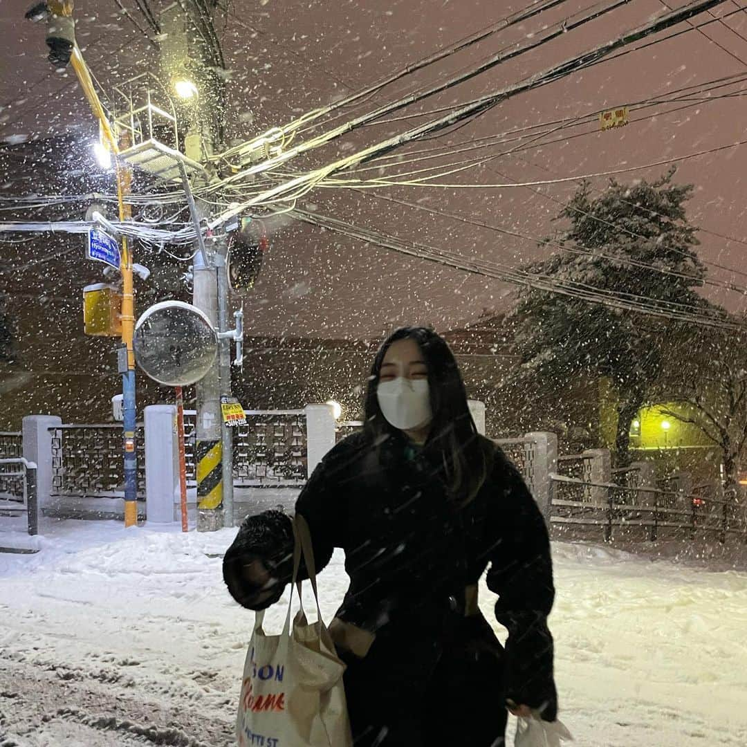 アシュリさんのインスタグラム写真 - (アシュリInstagram)「For those living in countries without winter... this is for you guys... ❄️ but highkey jealous of you guys 🥶」1月12日 22時33分 - ashleybchoi