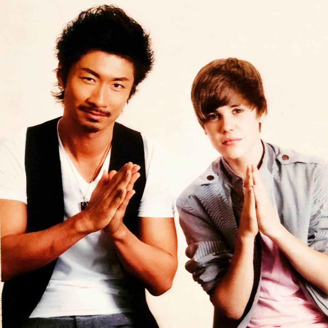 MAKIDAIさんのインスタグラム写真 - (MAKIDAIInstagram)「なつかシリーズ2010😊✨ with Justin Bieber👏🏼✨」1月12日 22時32分 - exile_makidai_pkcz