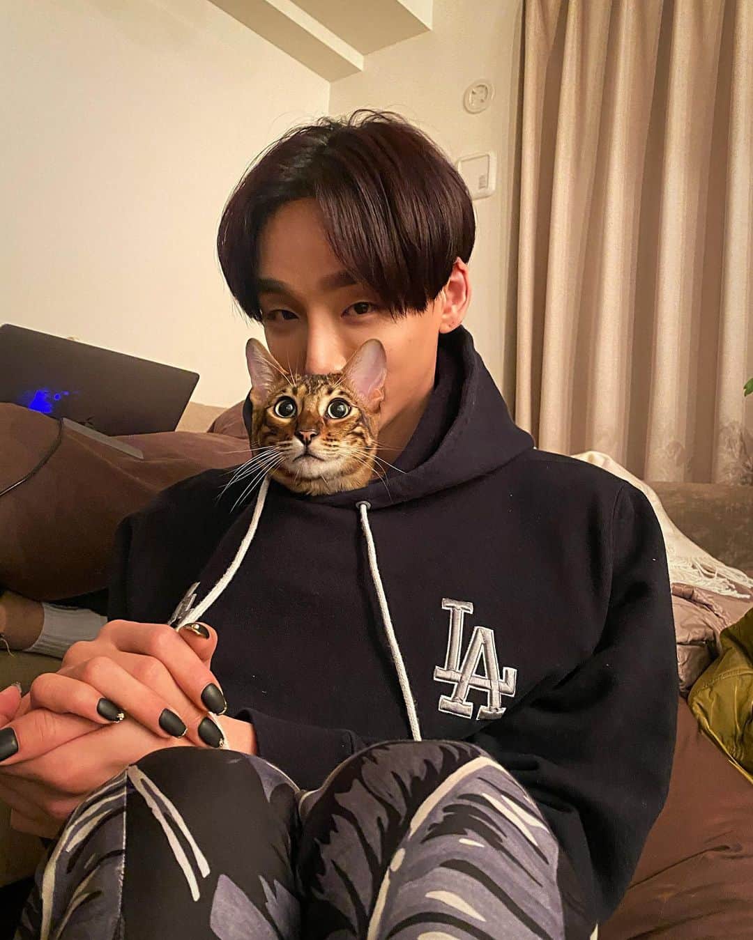 Noah（ノア）さんのインスタグラム写真 - (Noah（ノア）Instagram)「Meow wow ♥️」1月12日 22時43分 - noah_bbb