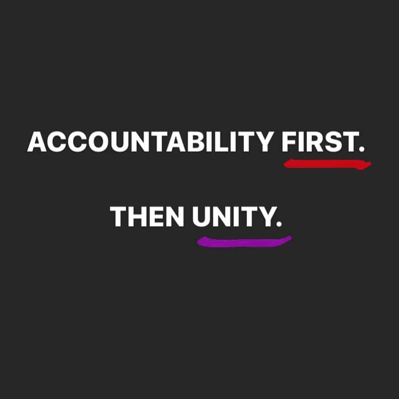 アンバー・タンブリンさんのインスタグラム写真 - (アンバー・タンブリンInstagram)「This is where I’m at. If we want unity, there must be accountability first. There must be consequences for Wednesday’s insurrection, from those who attended to those who invited and fueled it. This is how we must meet in the middle. This is the path to Coming Together. Unity through accountability.」1月12日 23時34分 - amberrosetamblyn