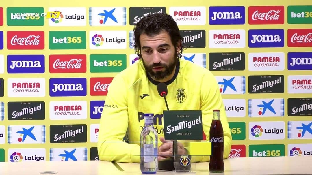 ビジャレアルCFのインスタグラム：「@raulalbiol33: "La Copa ilusiona, pero no admite margen de error". . @raulalbiol33: “The cup excites us, but there is no margin for error.” . #Villarreal #futbol #football #soccer #copadelrey」