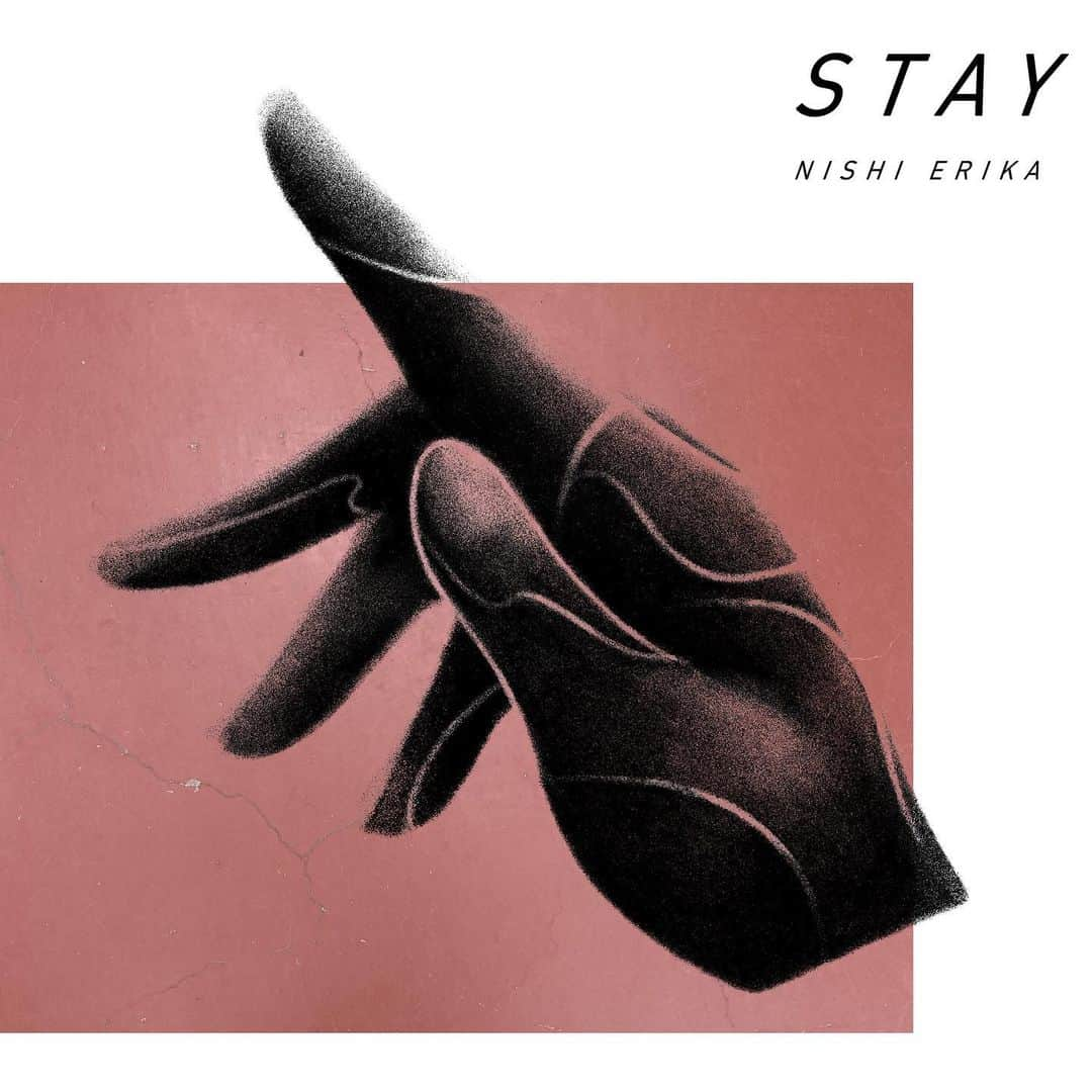 西恵利香のインスタグラム：「新曲"STAY"がリリースされました！﻿ ﻿ 自粛期間中、そして明けてからも、﻿ ずっと悩んで悩んで、生まれた1曲です。﻿ ﻿ Shin Sakiuraくんと約2年ぶりに一緒に作らせてもらいました！﻿ ﻿ 自分の気持ちを相手に上手く伝えられない、﻿ でも本当はそばにいてほしい、﻿ という切ない恋心を歌った曲。﻿ ﻿ 昨今、会いたい人に思うように会えない毎日が続いている状態なので﻿ ﻿ 今振り返ってみると、この状況に思うことがあって、作ることができた曲なのかなと思っています。﻿ ﻿ Shinくんのギターもかなりかっこいいです。﻿ ﻿ ジャケットは、前作Hi-Lightのリリックビデオを制作してくれたsumiちゃんが描いてくれました。﻿ ﻿ ﻿ 1人でも多くの人の元へ届くといいな。﻿ ﻿ iTunes、Spotify、LINE MUSICなど、﻿ 皆様の聴きやすい環境でぜひ聴いてください！﻿ ﻿ ﻿ そして本日21時よりMusic Videoも公開になります。お楽しみに！﻿ ﻿ ﻿ ﻿ 🥀﻿ ﻿ music：Shin Sakiura @shinsakiura_tokyo / 西恵利香﻿ words：西恵利香﻿ Vocal Dir：Sosuke Oikawa @cmps0314  Rec engineer：喜多野清樹（Bang On Studio）﻿ ArtWork：yuriko sumi @smithsonian_311  ﻿  ﻿ ﻿ ﻿ #newrelease﻿ #music﻿ #nishierika﻿ #shinsakiura﻿」