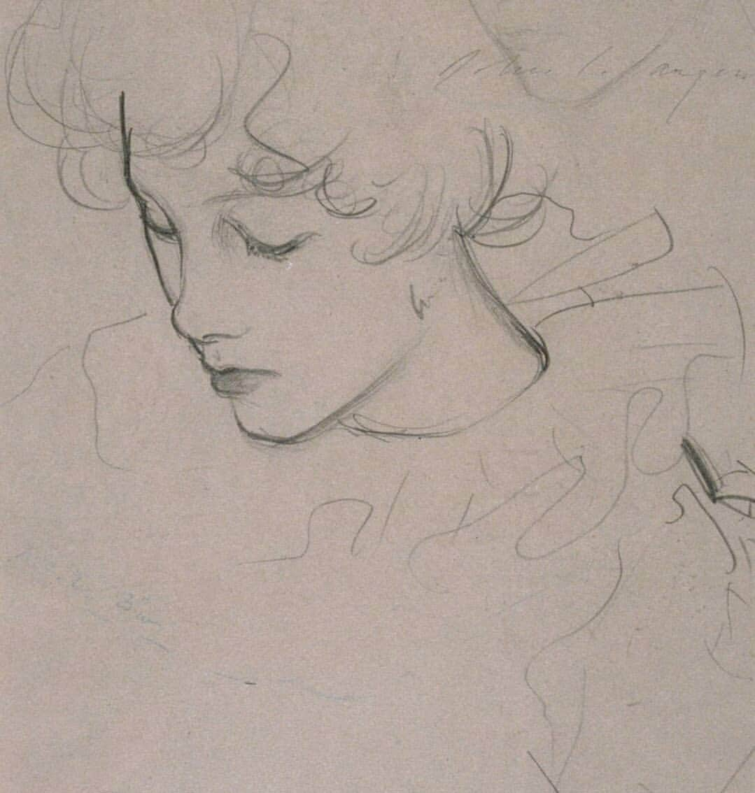 テート・ギャラリーさんのインスタグラム写真 - (テート・ギャラリーInstagram)「'You can't sketch enough. Sketch everything and keep your curiosity fresh' - John Singer Sargent, born #onthisday in 1856.  These two preparatory sketches for Sargent's 'Carnation, Lily, Lily, Rose' record the precise poses he planned for Dorothy and Polly Barnard in the painting. He worked on the composition from September to early November 1885, and again during the summer of 1886, completing it some time in October. He was able to paint for only a few minutes each evening when the light was exactly right. He would place his easel and paints beforehand, and pose his models in anticipation of the few moments when he could paint the mauvish light of dusk. As autumn came and the flowers died, he was forced to replace the blossoms with artificial flowers. 🌼」1月13日 2時41分 - tate