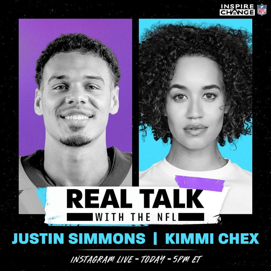 NFLさんのインスタグラム写真 - (NFLInstagram)「He's a #WPMOY nominee. A community and social justice leader.⁣ ⁣ @Broncos safety @jsimms1119 joins @kimmichex TODAY at 5 p.m. ET on our IG Live. #InspireChange」1月13日 2時58分 - nfl