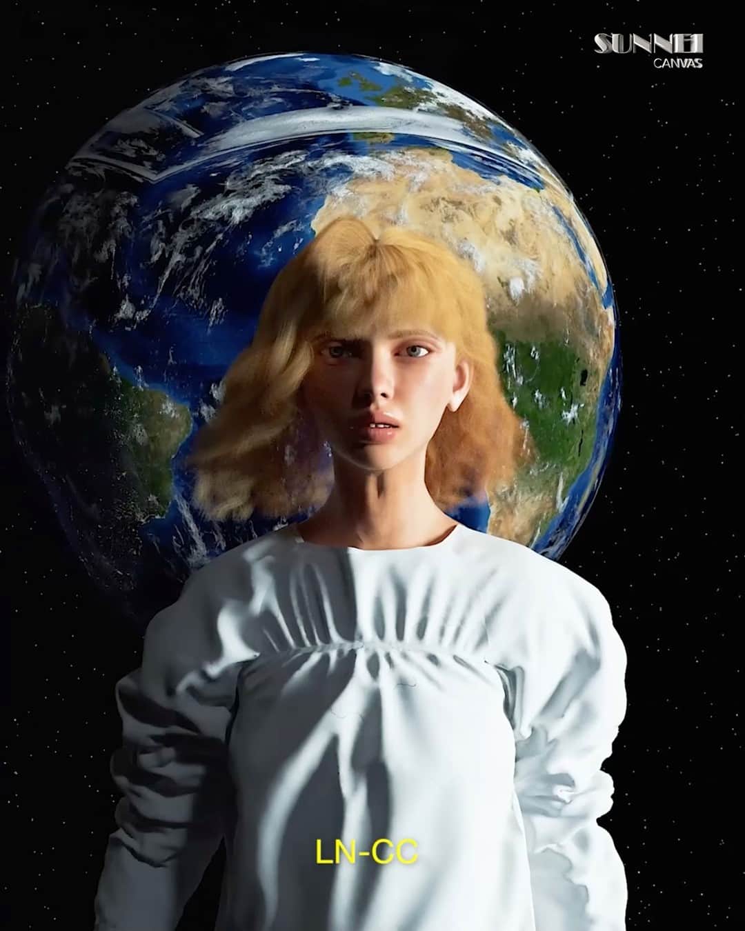 エルエヌシーシーのインスタグラム：「COMING SOON: SUNNEI CANVAS SS21  Get ready to explore the brave new world of SUNNEI Canvas, a space that promises to merge reality with the virtual world.  @SUNNEI」
