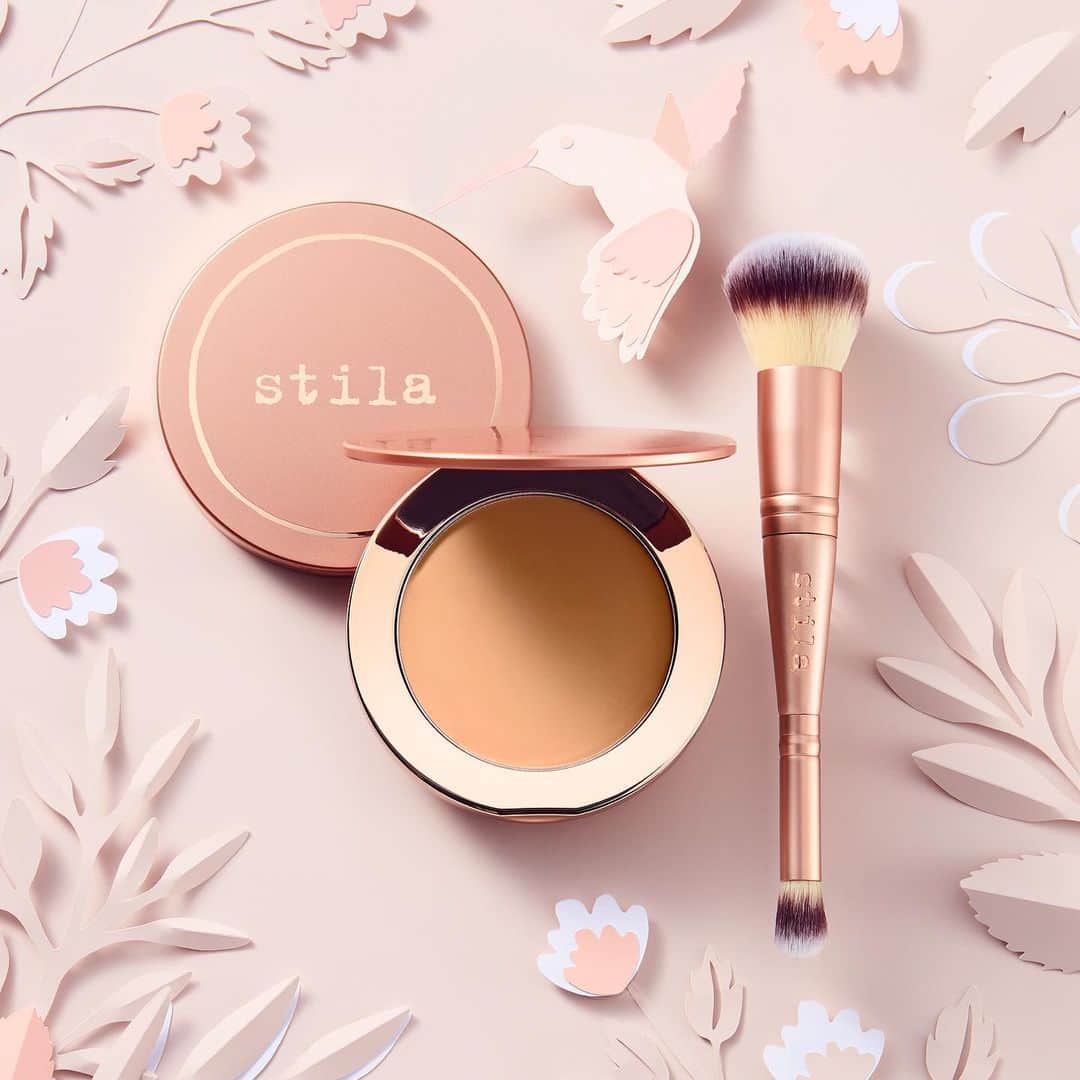 Stila Cosmeticsさんのインスタグラム写真 - (Stila CosmeticsInstagram)「The BRUSH is a MUST ~ Designed for Tinted Moisturizer Skin Balm, #StilaCosmetics DOUBLE-ENDED COMPLEXION BRUSH picks up the perfect amount of product to buff, blush, and blend for an even complexion. Shop now at StilaCosmetics.com   #makeup #artist #skin #moisturizer」1月13日 4時28分 - stilacosmetics