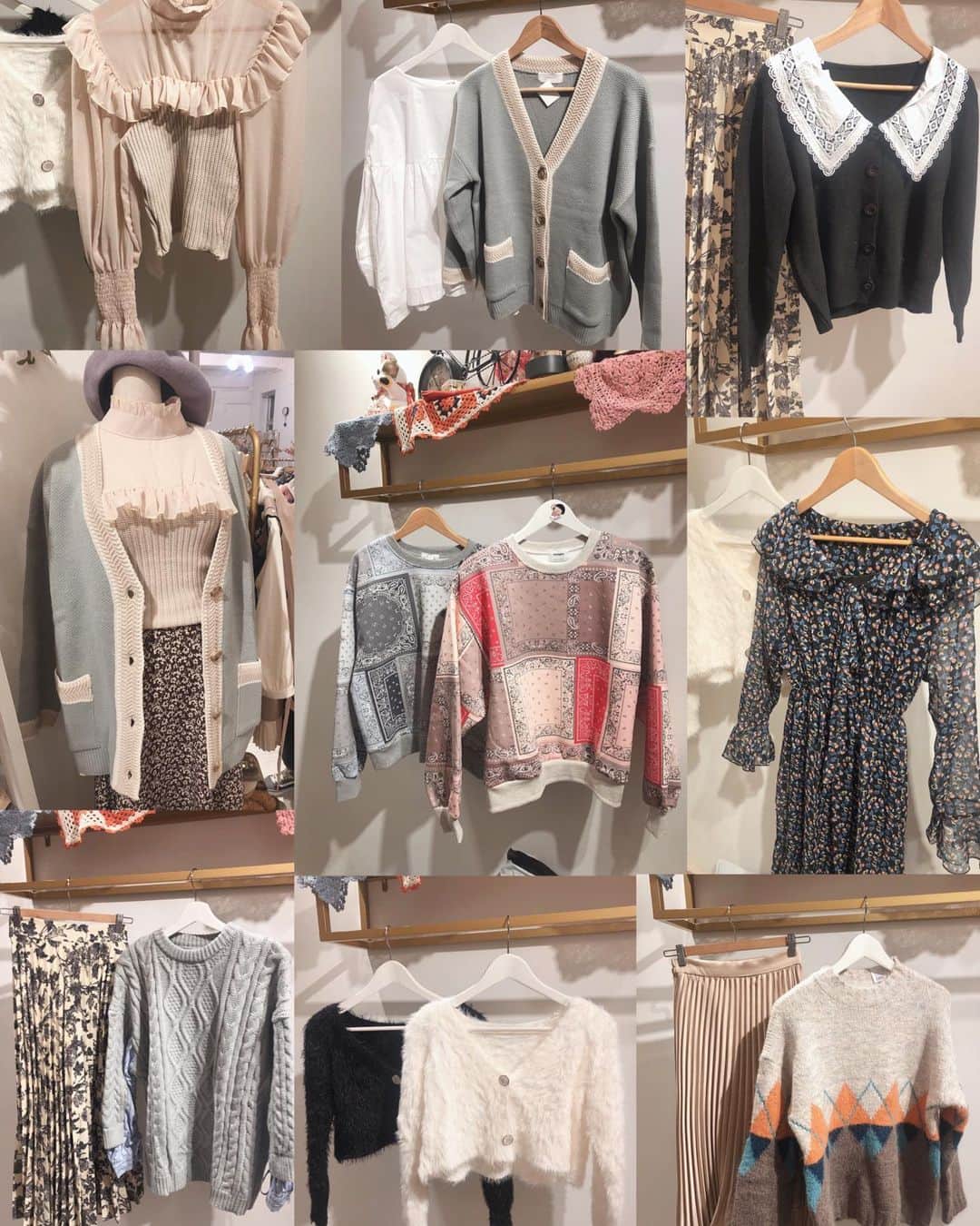 Fleur Fleurのインスタグラム：「本週新品上架囉🌸✨✨✨ 顏色非常🥰 全部都有我哋精心挑選俾大家新年着嘅詳細請留意我哋今日嘅直播😘🙌🏻✨✨」