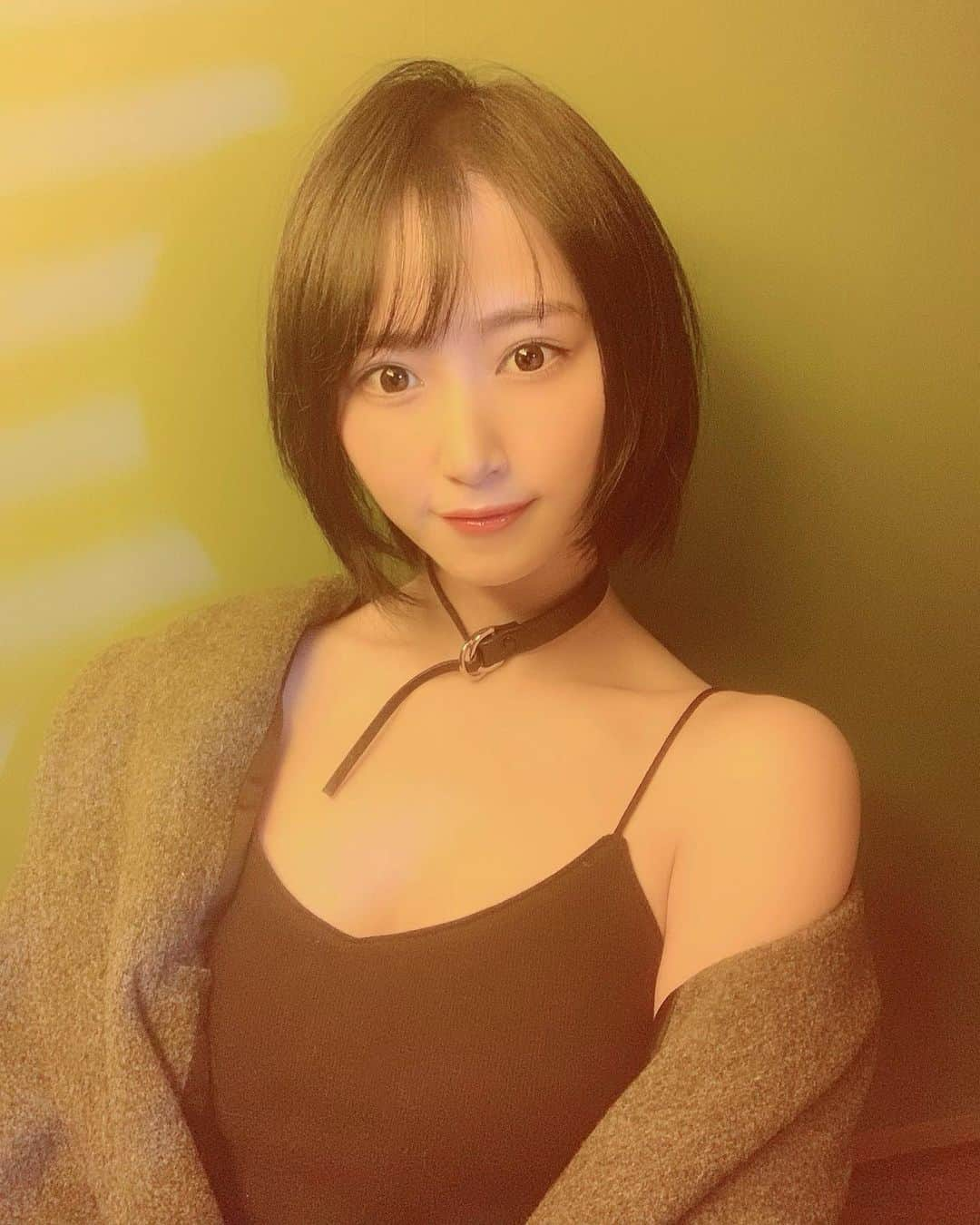 川瀬もえさんのインスタグラム写真 - (川瀬もえInstagram)「おはよう チョーカーってかわいいよね  #1日1川瀬」1月13日 5時00分 - kawasemoe