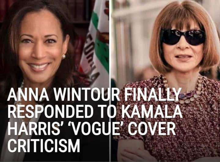 Alternative Pressさんのインスタグラム写真 - (Alternative PressInstagram)「Here’s what @voguemagazine Editor-In-Chief Anna Wintour has to say about the criticism surrounding @KamalaHarris' cover⁠ LINK IN BIO⁠ .⁠ .⁠ .⁠ #kamalaharris #madamevicepresident #vicepresidentelect #vogue #voguemagazine #annawintour #altpress #alternativepress」1月13日 5時02分 - altpress