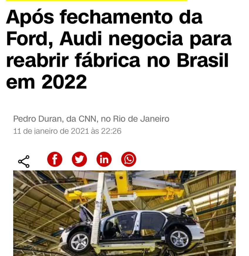 Carol Diasさんのインスタグラム写真 - (Carol DiasInstagram)「SAÍDA DA FORD NO BRASIL 🇧🇷  . Serão 5.000 trabalhadores impactados? Na verdade temos que multiplicar em média por 10 isso! . Cada trabalhador sustenta uma família e cada família gera renda para mais empresas e trabalhadores em nosso país . A Ford deixa claro que a mudança foi estratégica em focar em carros que não estavam sendo produzidos no nosso país . Temos uma carga tributária muito alta? SIM temos . Mas vamos ser claros também, a FORD tem passado por enormes dificuldades em emplacar as vendas dos veículos de sua indústria devido à falta de tecnologia  . Ford Fiesta, Ford Ka, Ecosport não estão entre os queridinhos e as indústrias asiáticas INVADIRAM o 🇧🇷 com tecnologia e carros fantásticos  . Além disso soma-se a questão de pontos que ninguém está falando: 1. Home office está levando muitas pessoas a venderem seus carros e investir em conforto de moradia 2. Muitas pessoas estão se adaptando ao uso de aplicativos como UBER e vendendo seus veículos devido ao alto custo para manter um veículo  . Mas ao invés de ficar chorando a saída da FORD temos INÚMERAS fábricas e indústrias na China, na Ásia como geral e inclusive a própria AUDI para integrar nosso país e até mesmo via ajuda do governo com benefícios via impostos . Brasil 🇧🇷 é maior que a FORD sem dúvidas . Com todo respeito pela montadora FORD uma GIGANTE que eu admiro , mas não podemos ficar chorando o leite derramado, vamos em frente 🚀 . . E você conhece alguém que tenha carro FORD? Qual sua montadora preferida? . .  #bolsadevalores #empreendedorismo #riquezaemdias #fii #magalu #economia #finanças #educacaofinanceira #invistamelhor #investimentos #infomoney #moneytime #comoinvestir #comoinvestirnoexterior #comoinvestirdozero #comoinvestirdinheiro #comoinvestirnotesouro #poupanca#tesourodireto#rendimentos#dividendos#aluguel#geracaodevalor#organizacaofinanceira#sucessofinanceiro#ouro#dolar#bitcoin#rico」1月13日 5時41分 - caroldias