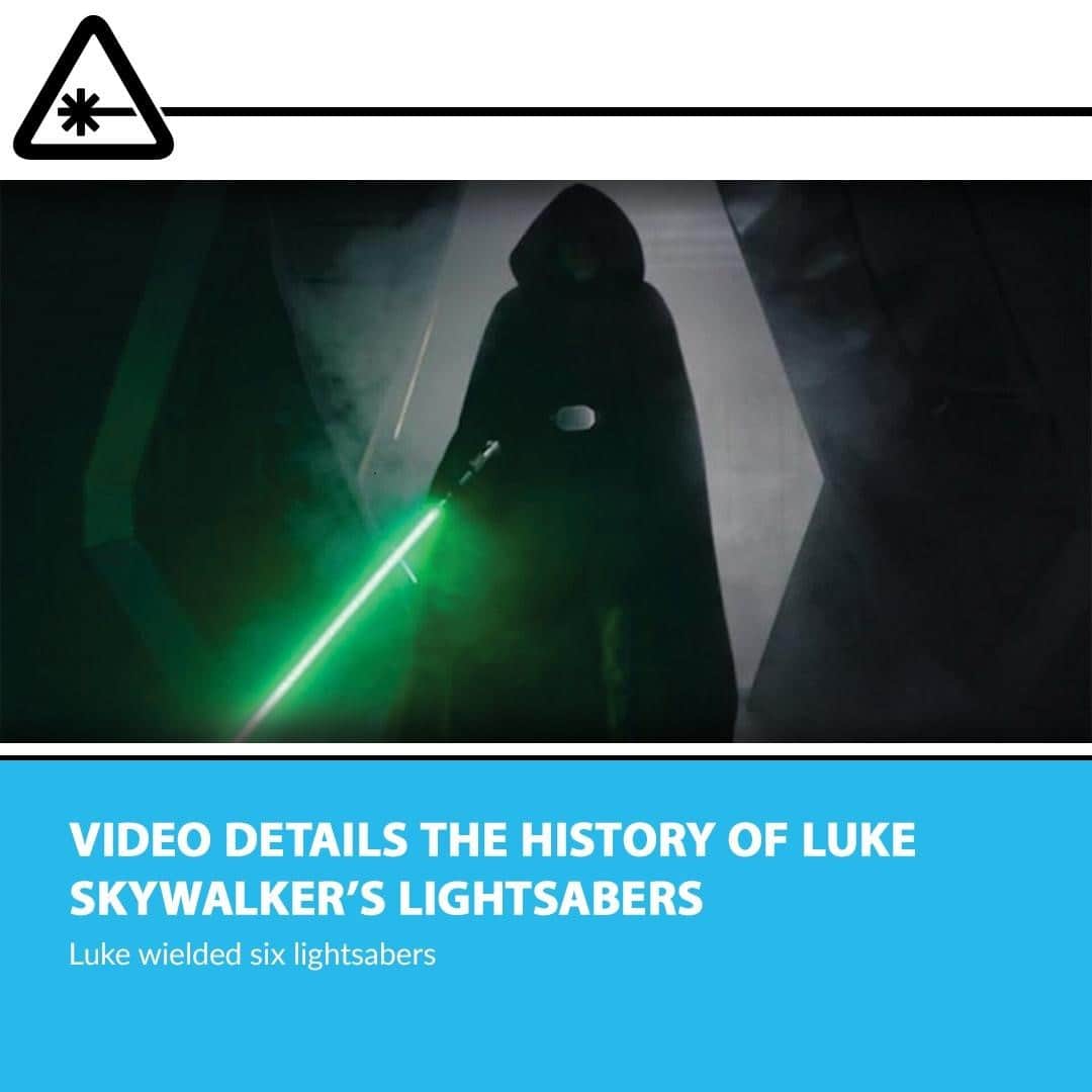 クリス・ハードウィックさんのインスタグラム写真 - (クリス・ハードウィックInstagram)「In a video made by Star Wars Explained and Mr. Sunday Movies, the entire history of each one of Luke’s Jedi blades is revealed. ⁠ link in bio」1月13日 7時01分 - nerdist