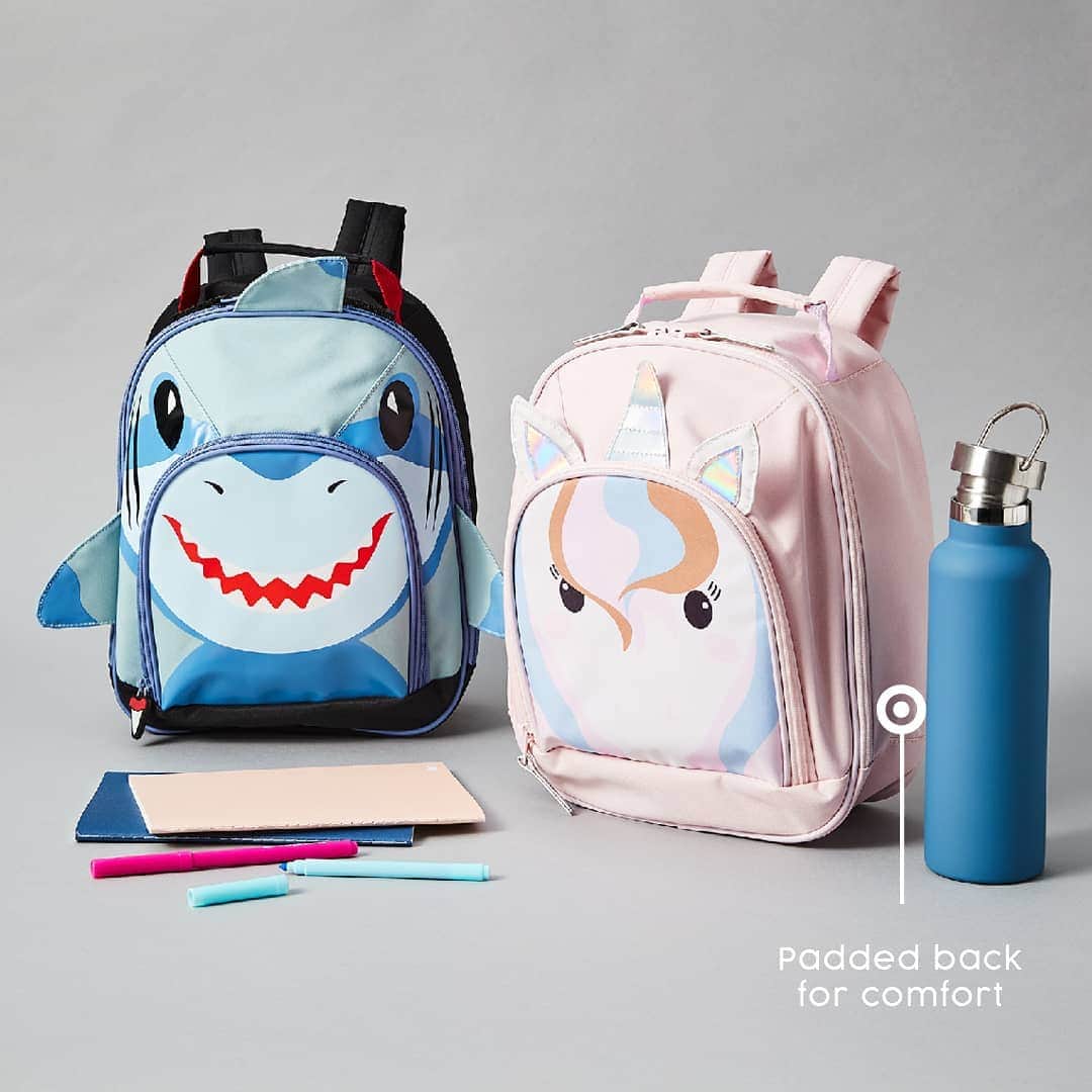 Target Australiaさんのインスタグラム写真 - (Target AustraliaInstagram)「Let them step into the school year in style with our mini shark and unicorn backpacks  🎯♥️ #targetaus #targetauskids」1月13日 7時07分 - targetaus