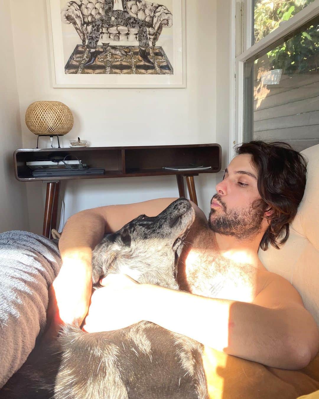 ジャック・ファライーのインスタグラム：「He’s obsessed with me」