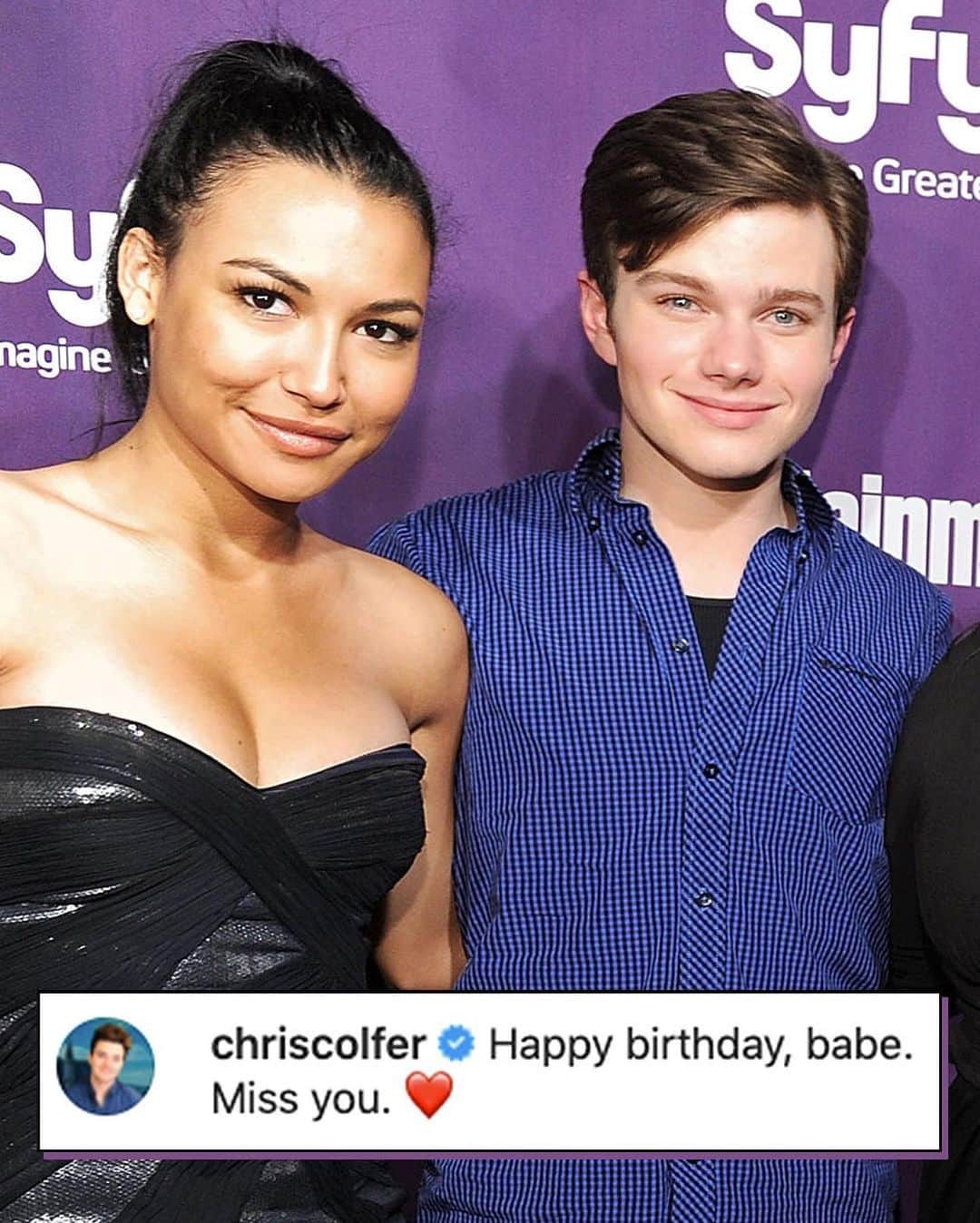 E! Onlineさんのインスタグラム写真 - (E! OnlineInstagram)「Forever and always, their songbird. ❤️ The #Glee family honors Naya Rivera on what would have been her 34th birthday. (📷: Instagram/Getty)」1月13日 7時46分 - enews