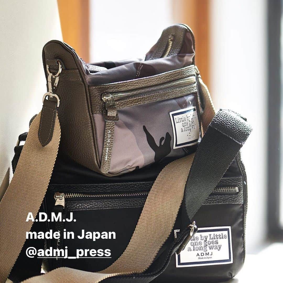 A.D.M.J.co.,Ltdさんのインスタグラム写真 - (A.D.M.J.co.,LtdInstagram)「#admj #admjofficial #bag #crossbodybag #madeinjapan #バッグ　 #クロスボディバッグ」1月13日 8時07分 - admjofficial_bag