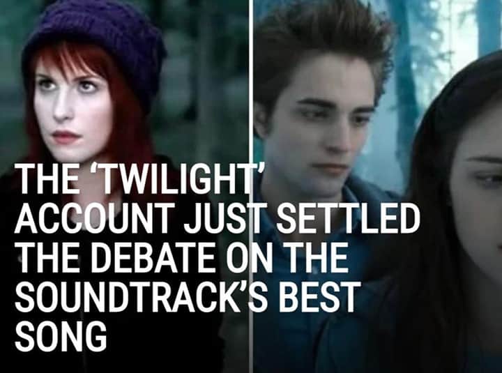 Alternative Pressさんのインスタグラム写真 - (Alternative PressInstagram)「The ‘@Twilight’ account is settling the debate started by @yelyahwilliams on what the best song on the film’s soundtrack truly is ⁠ LINK IN BIO⁠ .⁠ .⁠ .⁠ #hayleywilliams #paramore #twilight #altpress #alternativepress」1月13日 9時01分 - altpress
