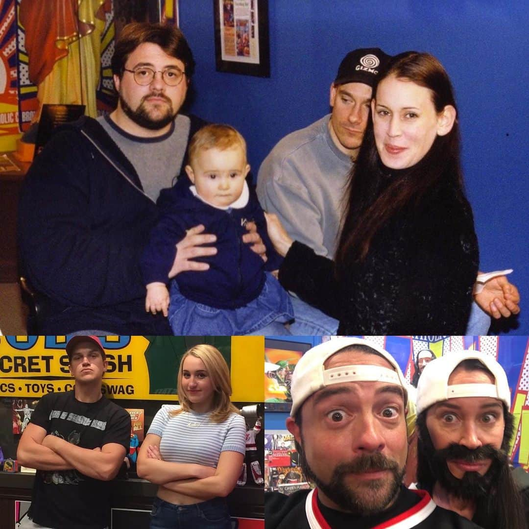 ケヴィン・スミスさんのインスタグラム写真 - (ケヴィン・スミスInstagram)「After over 2 decades at 35 Broad St. in Red Bank, @jayandsilentbobstash closed her doors forever. Granted, we re-open the store down the block at 65 Broad St. next month, but it still feels like the passing of an old friend. We made the move up from the first Stash on Monmouth St. to Broad in 1999, taking over an old ice cream parlor. 35 Broad St. was where I Stashed my dreams: we shot #jayandsilentbobstrikeback there in 2001, hosted many a #vulgarthon, did countless signings, lotsa poker games, a wedding, and so much more. One night, after my record-breaking 7 hour Q&A at the #countbasietheatre, we opened the Stash at 2am and I signed stuff for another 4 hours until the sun came up. 35 Broad St. was where @baronvonflanagan and @tellemants created @tesdtown with @bqquinn, which gave birth to 7 seasons of @comicbookmenamc - a show that made our little shop the most famous comic book store in the world! So many superstars of sci-fi and comics royalty passed through our doors, including the legends behind Batman, Chewie, Lando, Uhura, and so many others. Even the @guinnessworldrecords came to the Stash the day we had the world’s biggest gathering of people cosplaying @jayandsilentbob! I remember milestones - like when Harley was born, we hung an “It’s a Girl!” sign in the window. Or quiet moments, like when @jaymewes and I would visit late at night while Ratface was still building it to plot and dream about our future. Or the day I promised Walt “We’ll be open for at least 10 years,” never dreaming we’d more than double that estimate. I know my Mom’s been to the store a bunch but before he left this best of all possible worlds, my Dad got to visit the Stash as well. So many memories. Thank you, 35 Broad St., for keeping me and mine safe and fed all this time. We’ll miss you. #KevinSmith #redbanknj #jayandsilentbobssecretstash #comicbookmen #tellemstevedave #jasonmewes #jayandsilentbob」1月13日 9時28分 - thatkevinsmith