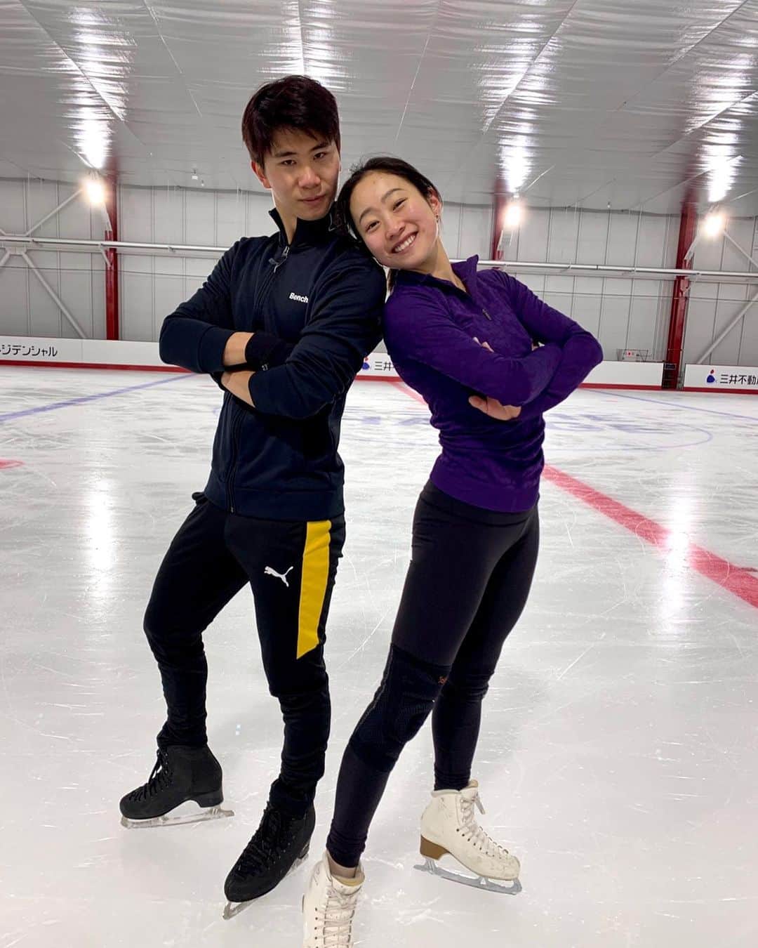 フジテレビスケートのインスタグラム：「❄️フィギュアスケート❄️ 2020年12月25日開幕🎊 全日本選手権@長野🍎  #figureskate #フィギュアスケート #全日本選手権 #出場全選手紹介 #DAY19 #海外拠点 #深瀬張組 #りかえい #島田高志郎 #宮原知子 #村元髙橋組 #かなだい」