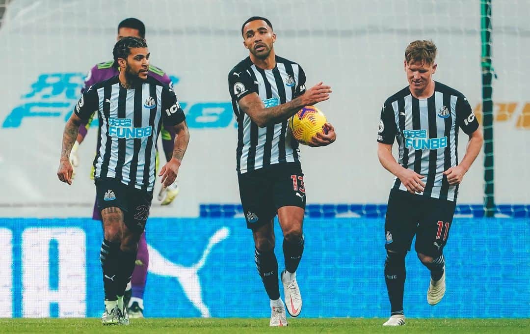 カラム・ウィルソンのインスタグラム：「Win, lose or draw.. we stick together as a team. We take the point and keep it moving into another big week! ⚽️」
