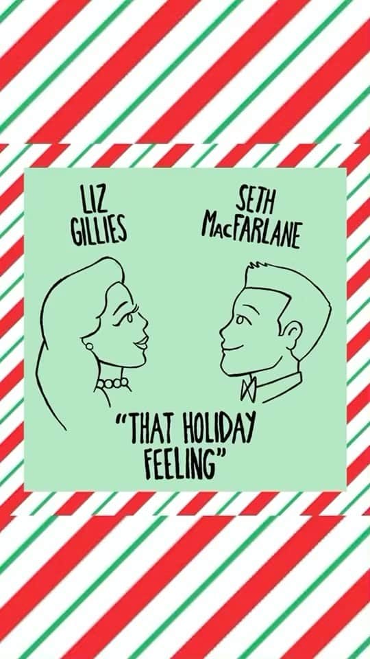 エリザベス・ギリースのインスタグラム：「Finally!! Christmas music!! Enjoy 🎄 @macfarlaneseth   “THAT HOLIDAY FEELING”  Music and Lyrics by Bill Jacob & Patty Jacob   Arr. by Don Costa   Transcribed by Andrew Cottee  Produced by Joel McNeely  Engineered by Rich Breen  VIOLINS: Tereza Stanislav Jackie Brand Bruce Dukov Ben Jacobson Sara Parkins Tammy Hatwan  Helen Nightengale  Lucia Micarelli  Alyssa Park  Charlie Bisharat  Josefina Vergara  Sarah Thornblade  Joel Pargman  Ina Veli  Carrie Kennedy  Songa Lee  VIOLAS: Rob Brophy Alma Fernandez  Shawn Mann Jonathan Moerschel David Walther  Andrew Duckles  CELLI: Andrew Shulman Jake Braun Charlie Tyler Giovanna Clayton Tim Loo  BASS: Chuck Berghofer  SAXOPHONES/WOODWINDS: Dan Higgins Sal Lozano Brian Scanlon Bob Sheppard Chad Smith  TRUMPETS: Mike Lovatt  Dan Fornero Rob Schaer Dan Rosenboom  TROMBONES: Alex Iles Andy Martin Steve Holtman Bill Reichenbach (+ tuba)  HARP: Marcia Dickstein  GUITAR:  Andrew Synowiec  PIANO:  Tom Ranier  DRUMS: Peter Erskine  PERCUSSION: Wade Culbreath」