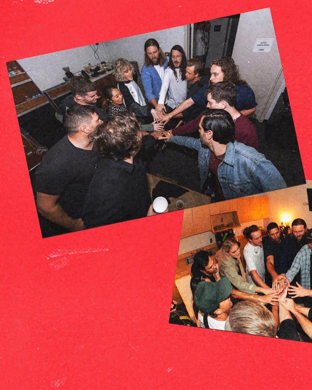 ユナイテッドのインスタグラム：「12 Days of UNITED 🎄— Six group hands in 🙌」