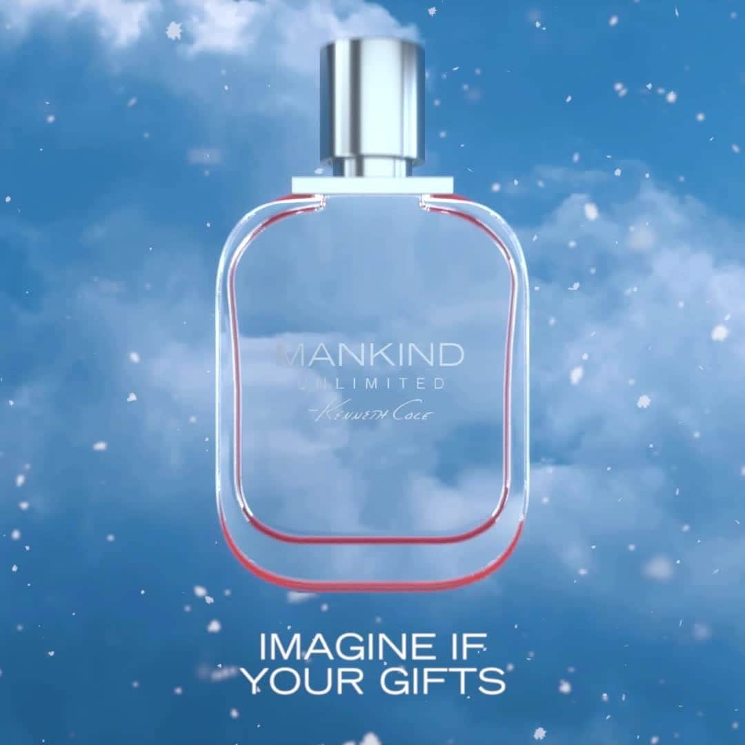 ケネスコールのインスタグラム：「Shake things up with a new scent for 2021…The possibilities are Unlimited. Our new fragrance “Mankind Unlimited” is the perfect gift for the man in your life. #SmellAmazing #GiftIdeas #Fragrance  When you shop at KennethCole.com, we’ll donate to The New York Public Library in support of The Harry Belafonte Black Liberation Speaker Series. Info link in bio.」