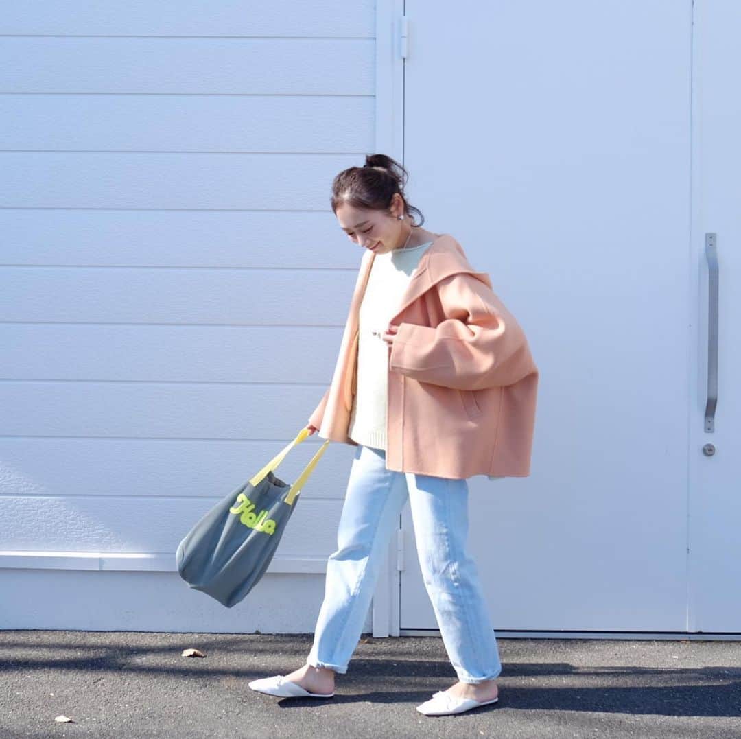 Keikooooooのインスタグラム：「アウター着たのも載せとこ💚🧡 このアウター着るたびに、はぁ♡買って良かったと思うのです。#自画自賛。 この色にして大正解‼︎（←前にも言った気がする🥳 🧡×💚も可愛いやんか♡ @stunninglure #stunninglure #スタニングルアー」
