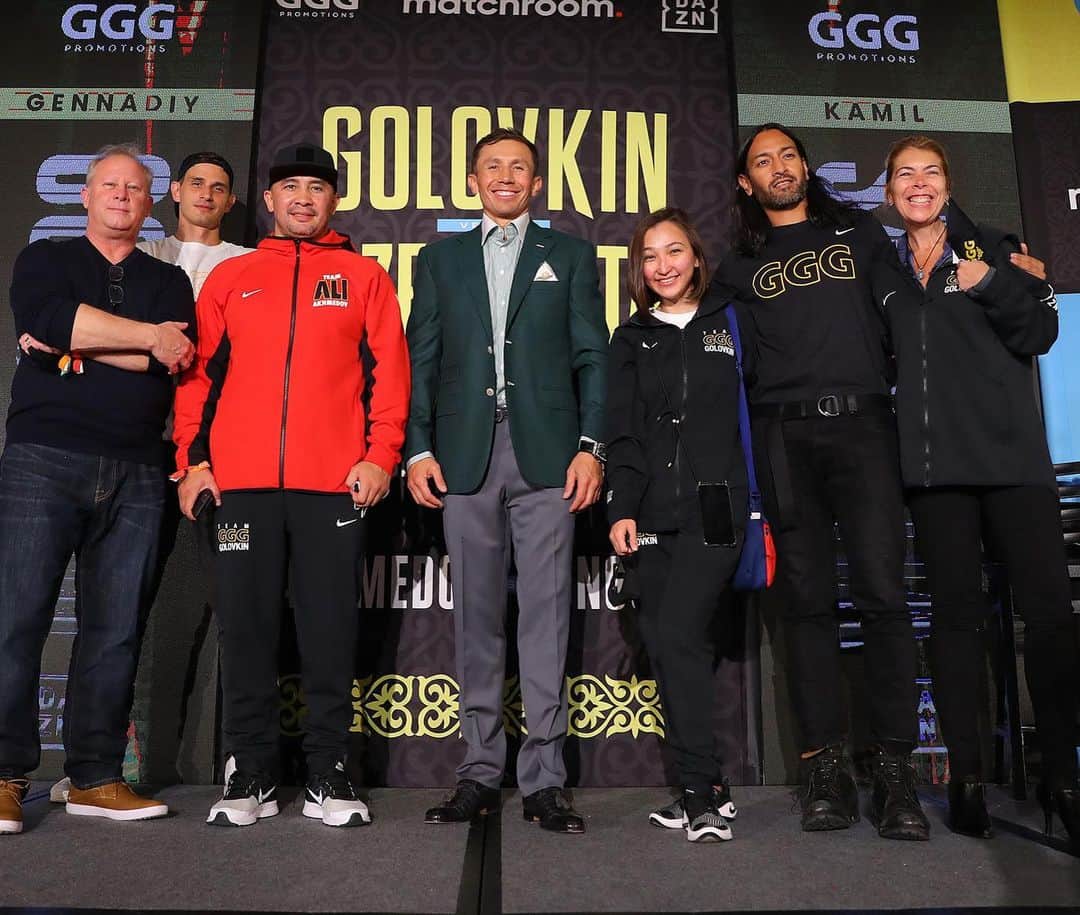 ゲンナジー・ゴロフキンさんのインスタグラム写真 - (ゲンナジー・ゴロフキンInstagram)「Teamwork 💪🏻 #teamGGG」12月20日 13時23分 - gggboxing