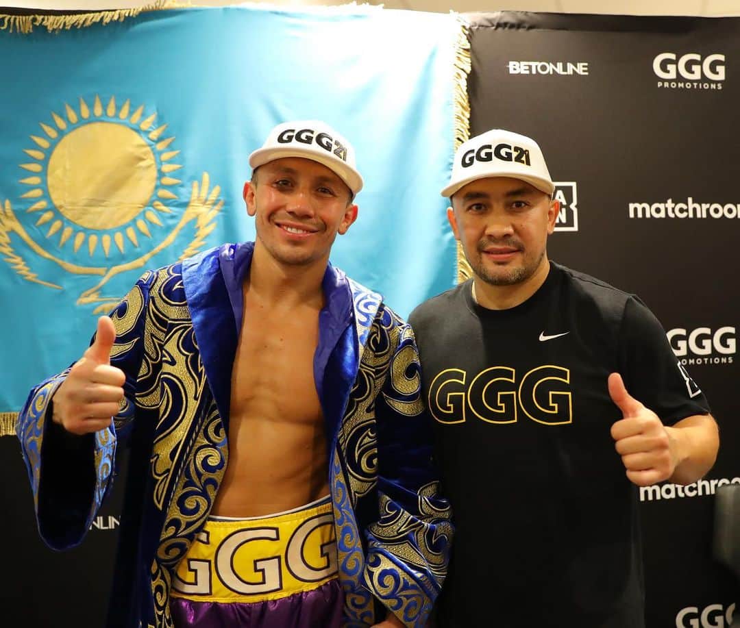 ゲンナジー・ゴロフキンさんのインスタグラム写真 - (ゲンナジー・ゴロフキンInstagram)「Teamwork 💪🏻 #teamGGG」12月20日 13時23分 - gggboxing