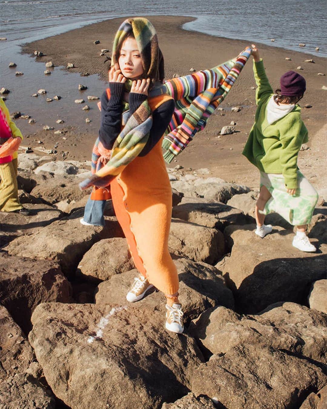 永瀬沙世のインスタグラム：「Works @girlhouyhnhnm #ABCMART #CONVERSE」